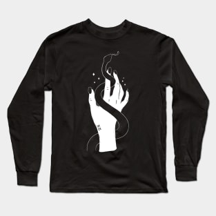 Snake Hand Long Sleeve T-Shirt